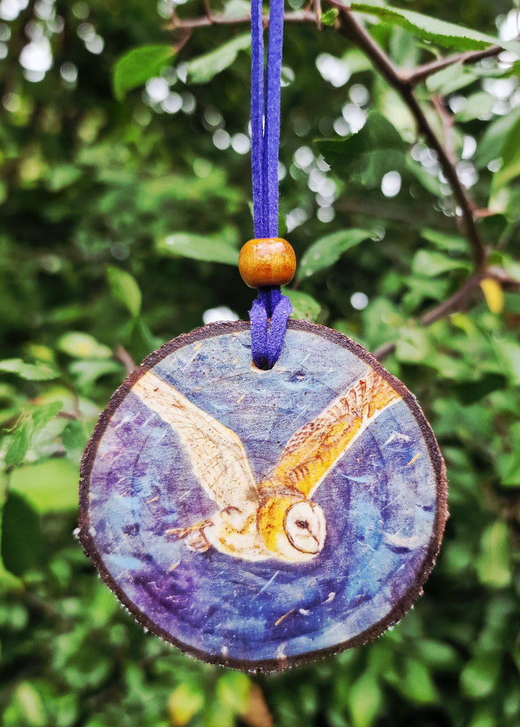 Decorative Wood Totem Pendant - Storm