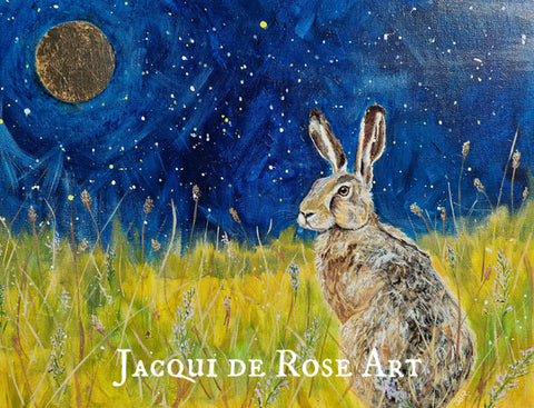 2025 -  Fine Art Print  - Moon Hare