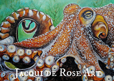 2025 -  Fine Art Print  - Octopus