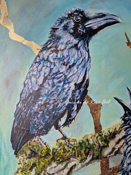 2024 -  Fine Art Print  - Huginn & Muninn