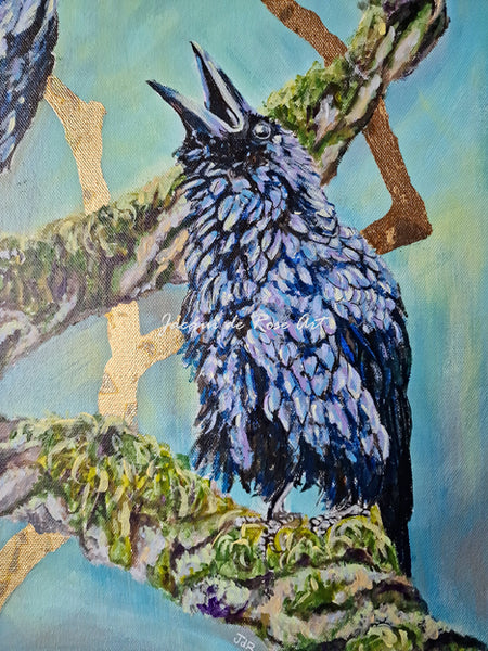 2024 -  Fine Art Print  - Huginn & Muninn