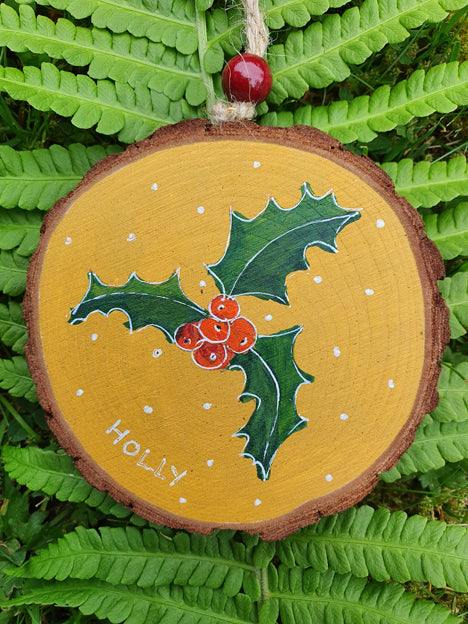 Ogham Tree Calendar - 08 - Holly - May 05 to May 23