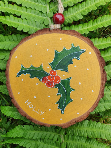 Ogham Tree Calendar - 08 - Holly - May 05 to May 23