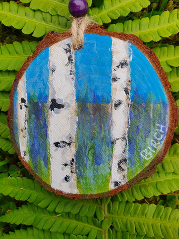 A - Set of Ogham Tree Calendar Pendants - 20 pieces