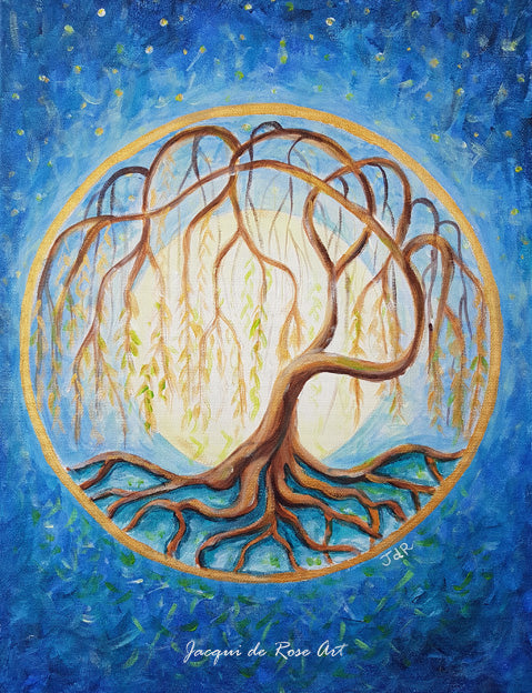 Limited Edition - Signed - Giclee Print  - A - Tree of Life - Willow tree