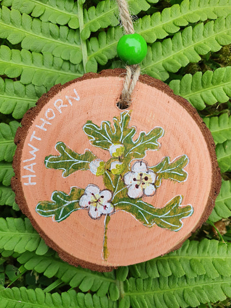 Ogham Tree Calendar - 06- Hawthorn - Mar 31 - Apr 17