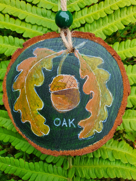 Ogham Tree Calendar - 07 - Oak - Apr 18 to May 04