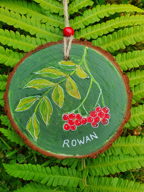 Ogham Tree Calendar - 02 - Rowan - Jan 18 to Feb 05