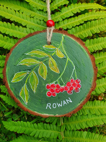 Ogham Tree Calendar - 02 - Rowan - Jan 18 to Feb 05