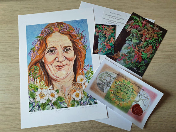 Limited Edition - Signed - Giclee Print  - A - Eva - The Maiden