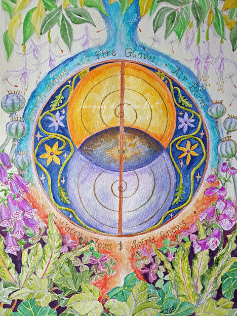 Limited Edition - Signed - Giclee Print  - A - The Chalice Well