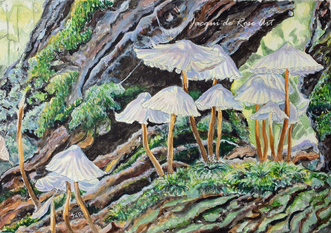 Card - 7 x 5" - A - Portrait -  Forest Floor