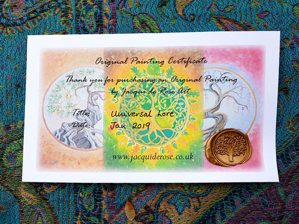 Limited Edition - Signed - Giclee Print  - A - Tree of Life - Oak