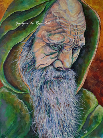 Card - 7 x 5" - A - Portrait, The Magician