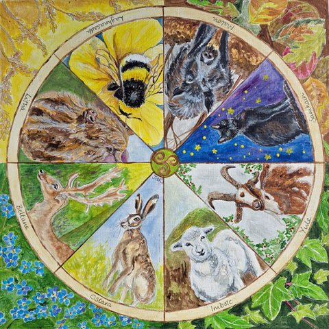2025  The Wheel of The Year - Animals