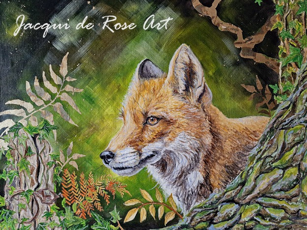 2025 -  Fine Art Print  - Woodland Fox