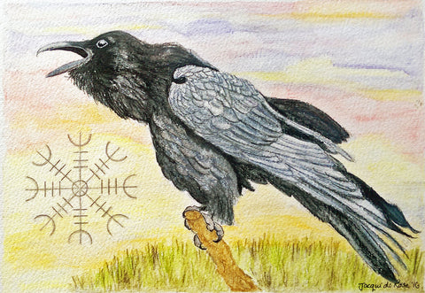 Original Painting - z - Raven