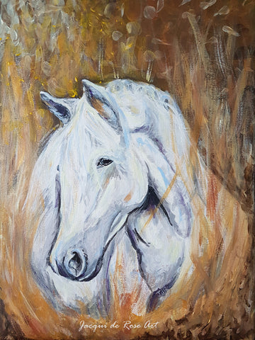 Limited Edition - Signed - Giclee Print  - Totem Animals - Horse - Summerlands