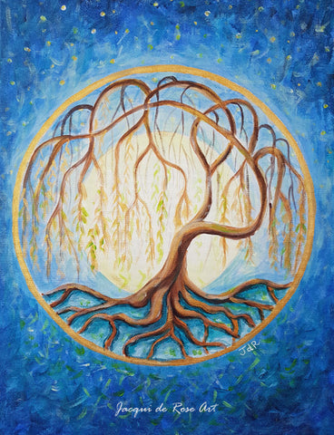 Limited Edition - Signed - Giclee Print  - A - Tree of Life - Willow tree