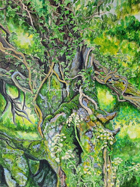 Card - 7 x 5" - A - Tree, Tree Spirit